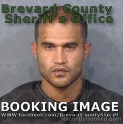 Mugshot of Josiah Luke Vega booked in Brevard County, Florida on August 8, 2026