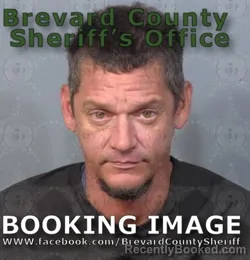 Mugshot of Paul Michael Arnold booked in Brevard County, Florida on August 8, 2026