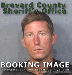 Mugshot of Westley Alexander Jones booked in Brevard County, Florida on August 8, 2026