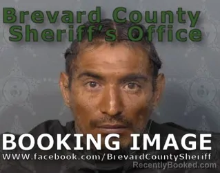 Mugshot of Jesus Crispen Ruiz booked in Brevard County, Florida on August 8, 2026