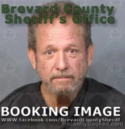 Mugshot of Thomas Leo Gorman booked in Brevard County, Florida on August 8, 2026