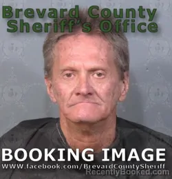 Mugshot of Herman Ray Perdue booked in Brevard County, Florida on August 8, 2026
