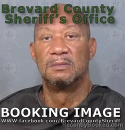 Mugshot of Michael Anthony Robinson booked in Brevard County, Florida on August 8, 2026
