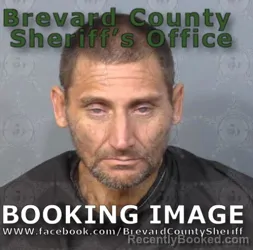 Mugshot of Jason Daniel Lee booked in Brevard County, Florida on August 9, 2026