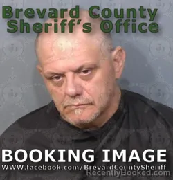 Mugshot of Marcus Daniel Jones booked in Brevard County, Florida on August 9, 2026