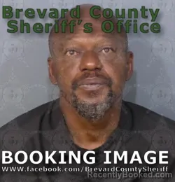 Mugshot of Clearthur Lavelle Stanley booked in Brevard County, Florida on August 9, 2026