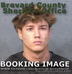 Mugshot of Tanner James Craig booked in Brevard County, Florida on August 9, 2026