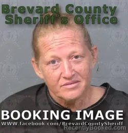 Mugshot of Heather Shannon Figearo booked in Brevard County, Florida on August 9, 2026