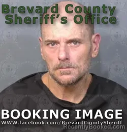 Mugshot of Michael Raymond Martin booked in Brevard County, Florida on August 9, 2026