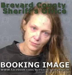 Mugshot of Leah Bea Harrison booked in Brevard County, Florida on August 9, 2026