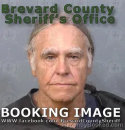 Mugshot of Karl Lee Brown booked in Brevard County, Florida on August 9, 2026
