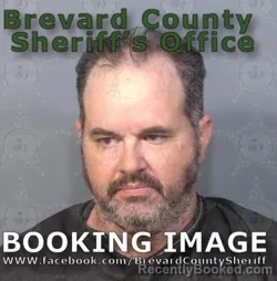 Mugshot of Michael Raphael Vaughan booked in Brevard County, Florida on August 9, 2026