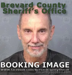 Mugshot of Patrick Allen Riggert booked in Brevard County, Florida on August 9, 2026