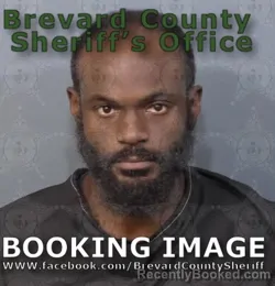 Mugshot of Veondre Lonnel Jacob booked in Brevard County, Florida on August 10, 2026