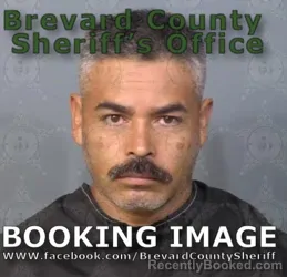 Mugshot of Isaias Gutierrez booked in Brevard County, Florida on August 10, 2026