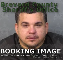Mugshot of Randy Jimmy Borges booked in Brevard County, Florida on August 10, 2026