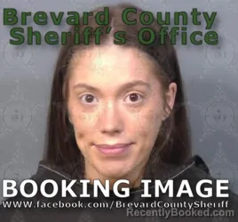 Mugshot of Kandis Nichelle Mcrae booked in Brevard County, Florida on August 10, 2026