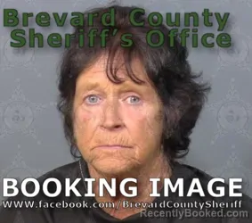 Mugshot of Cynthia Dawn Hunley booked in Brevard County, Florida on August 10, 2026