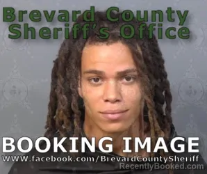 Mugshot of Malakai Robert Gonzalez booked in Brevard County, Florida on August 10, 2026