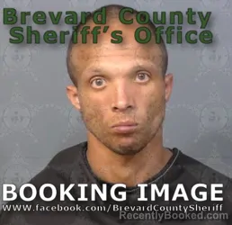 Mugshot of Derrick Lamont Woodruff booked in Brevard County, Florida on August 10, 2026
