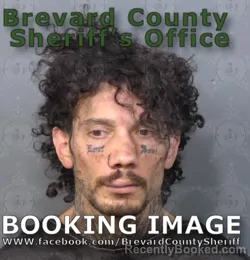 Mugshot of Michael James Caskey booked in Brevard County, Florida on August 10, 2026