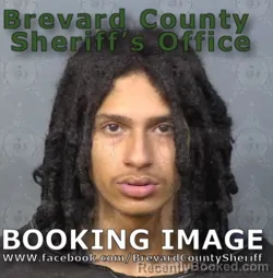 Mugshot of Geraldo Yeliel Medina De Jesus booked in Brevard County, Florida on August 11, 2026