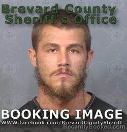 Mugshot of Austin Ray Stone booked in Brevard County, Florida on August 11, 2026