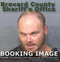 Mugshot of Nicholas Robert Lanier booked in Brevard County, Florida on August 11, 2026