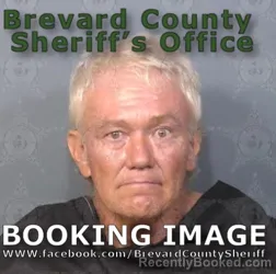 Mugshot of Anthony Wayne Grigsby booked in Brevard County, Florida on August 11, 2026