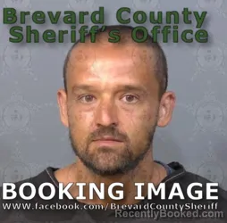 Mugshot of Matthew Benjamin Martin booked in Brevard County, Florida on August 11, 2026