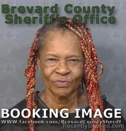 Mugshot of Cheryl Victoria Sears booked in Brevard County, Florida on August 12, 2026