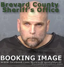 Mugshot of Mark Steven Rich booked in Brevard County, Florida on August 12, 2026