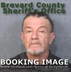Mugshot of John Raymond Digiulio booked in Brevard County, Florida on August 12, 2026