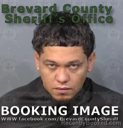 Mugshot of Joel Alberto Colon booked in Brevard County, Florida on August 12, 2026