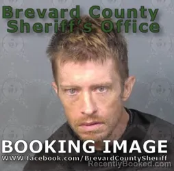Mugshot of Scott William Mcelman booked in Brevard County, Florida on August 12, 2026