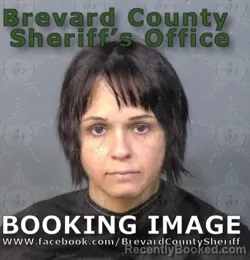 Mugshot of Alexa Lynn Martin booked in Brevard County, Florida on August 12, 2026