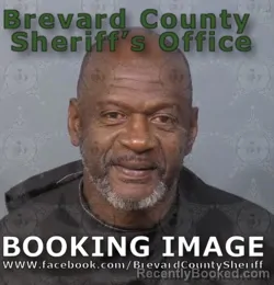 Mugshot of Joseph Terry Clayton booked in Brevard County, Florida on August 12, 2026