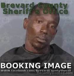 Mugshot of Anthony Bernard Gray booked in Brevard County, Florida on August 12, 2026