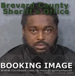 Mugshot of Christopher Desean Tory booked in Brevard County, Florida on August 12, 2026