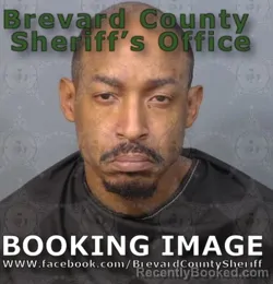 Mugshot of John William Harris booked in Brevard County, Florida on August 12, 2026