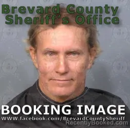 Mugshot of Arthur Virgil Goodlick booked in Brevard County, Florida on August 13, 2026