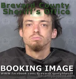 Mugshot of John David Swinehart booked in Brevard County, Florida on August 13, 2026
