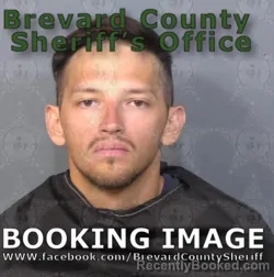 Mugshot of Casey Brendan Smith booked in Brevard County, Florida on August 14, 2026