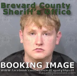 Mugshot of Dresden Michael Stone booked in Brevard County, Florida on August 14, 2026