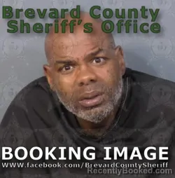 Mugshot of Duane Derwin Jones booked in Brevard County, Florida on August 14, 2026
