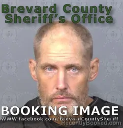Mugshot of Patrick Daniel Walsh booked in Brevard County, Florida on August 14, 2026