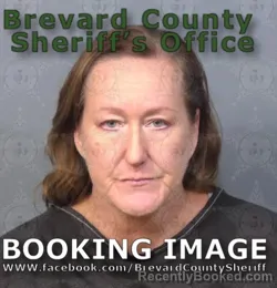 Mugshot of Audra O Culbreth booked in Brevard County, Florida on August 14, 2026