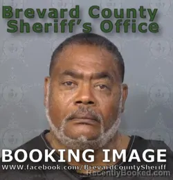 Mugshot of Clifford Bernard Hart booked in Brevard County, Florida on August 14, 2026