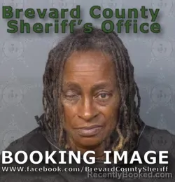 Mugshot of Tammy Alfreda Smith booked in Brevard County, Florida on August 14, 2026