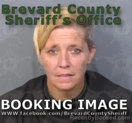 Mugshot of Jamie Leigh Davis booked in Brevard County, Florida on August 15, 2026
